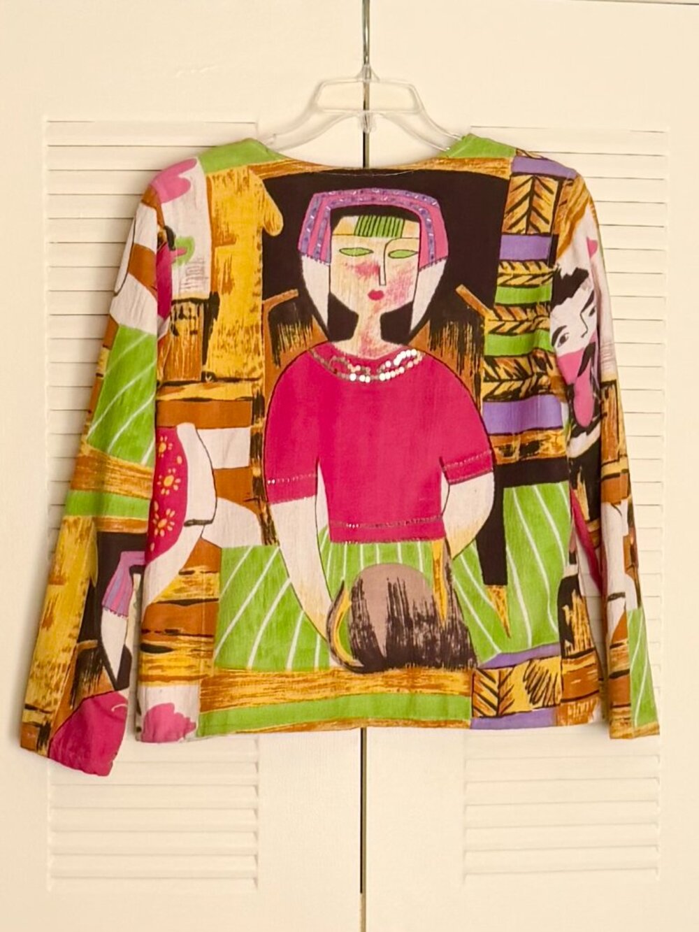 Vintage Brownstone Studio Lined Wearable-Art Jacket* - Picture 6 of 11